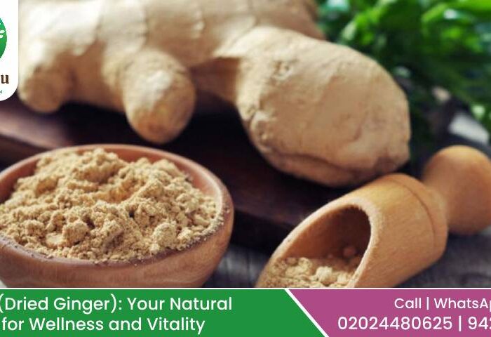 Shunthi (Dried Ginger): Your Natural Remedy for Wellness and Vitality